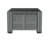 Большой контейнер 1200x1000x760 мм iBOX c перфорированными стенками и дном, на ножках